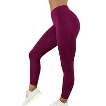 Load image into Gallery viewer, Women Gym Leggings Sexy Fitness Push Up
