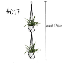 Load image into Gallery viewer, handmade macrame plant hanger
